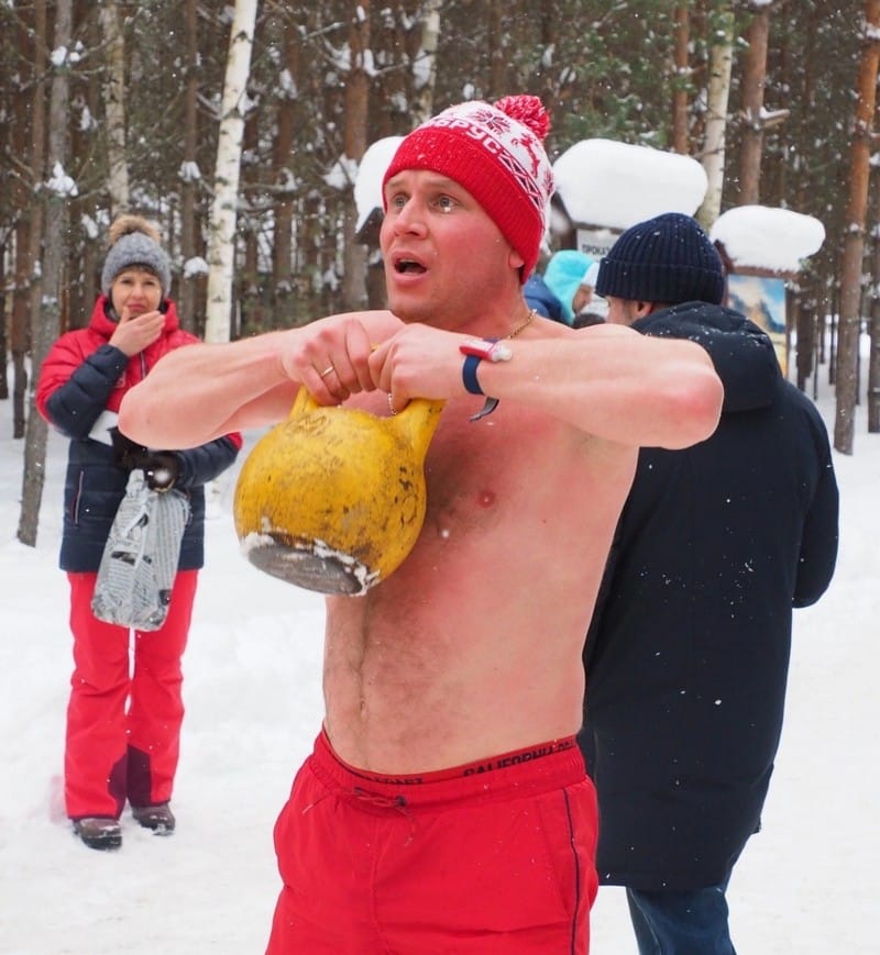 Житель Кировской области принял участие в «Холодных играх»