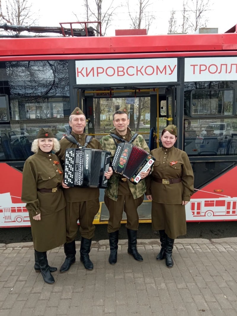 Троллейбус Победы будет курсировать по Кирову на протяжении нескольких дней